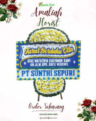 Papan Bunga Duka di Lalang