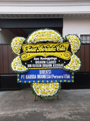 Papan Bunga Duka di Lalang