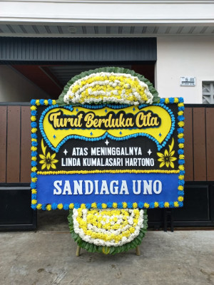 Papan Bunga Duka di Lalang